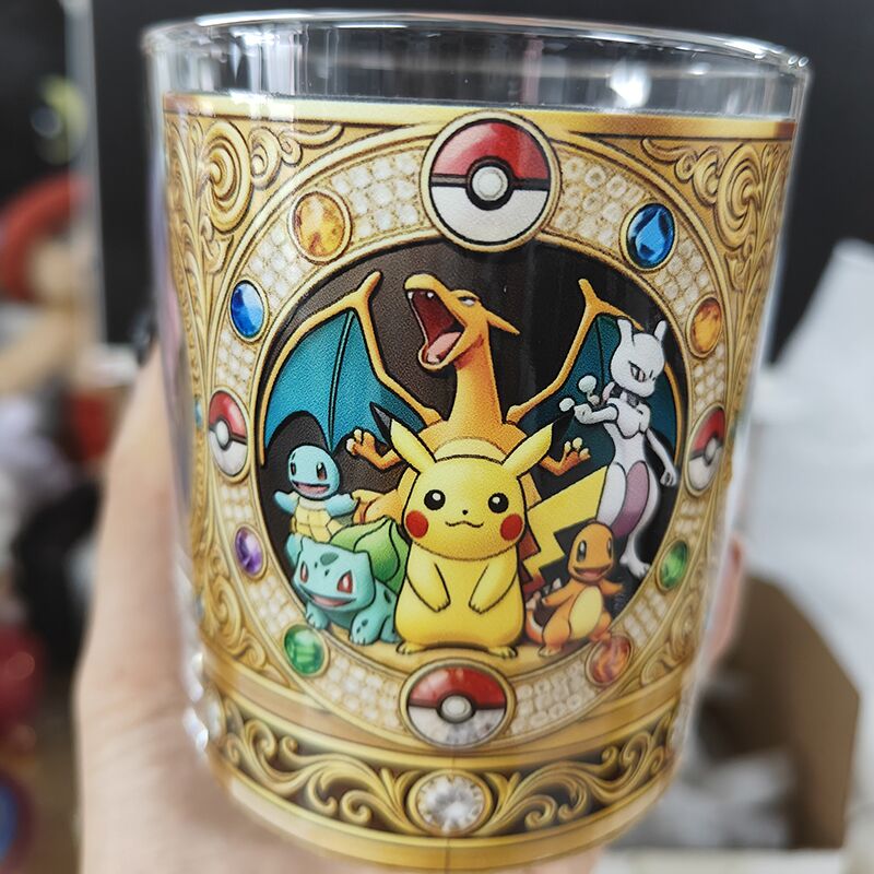 Home Bar Set - PokéMon 30. Yıl Dönümü Kabartmalı Viski