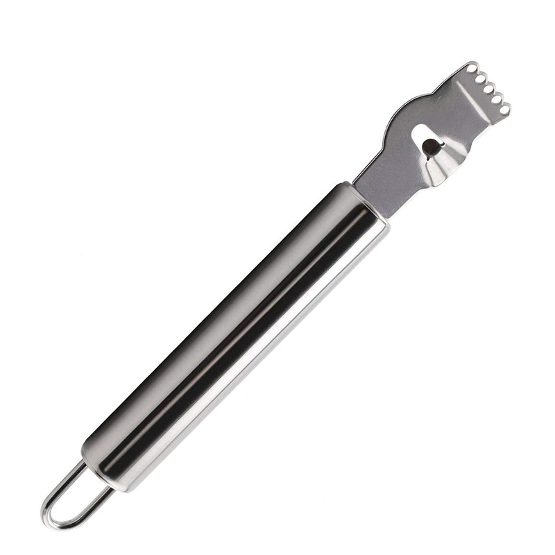 Peeler Channel Knife - LMETJMA Paslanmaz Çelik Limon Zester Rende,