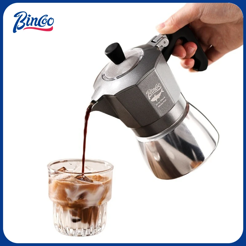 Home Barista - Bincoo 2 Bardak Çift Valfli Moka