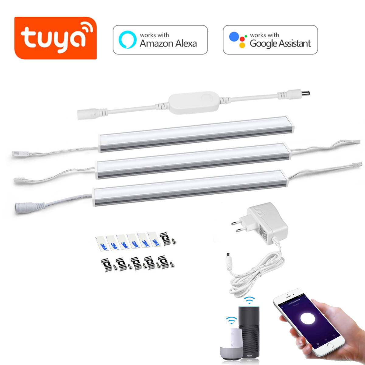 Home Bargains - Akıllı Tuya Wifi Alüminyum Çubuk LED