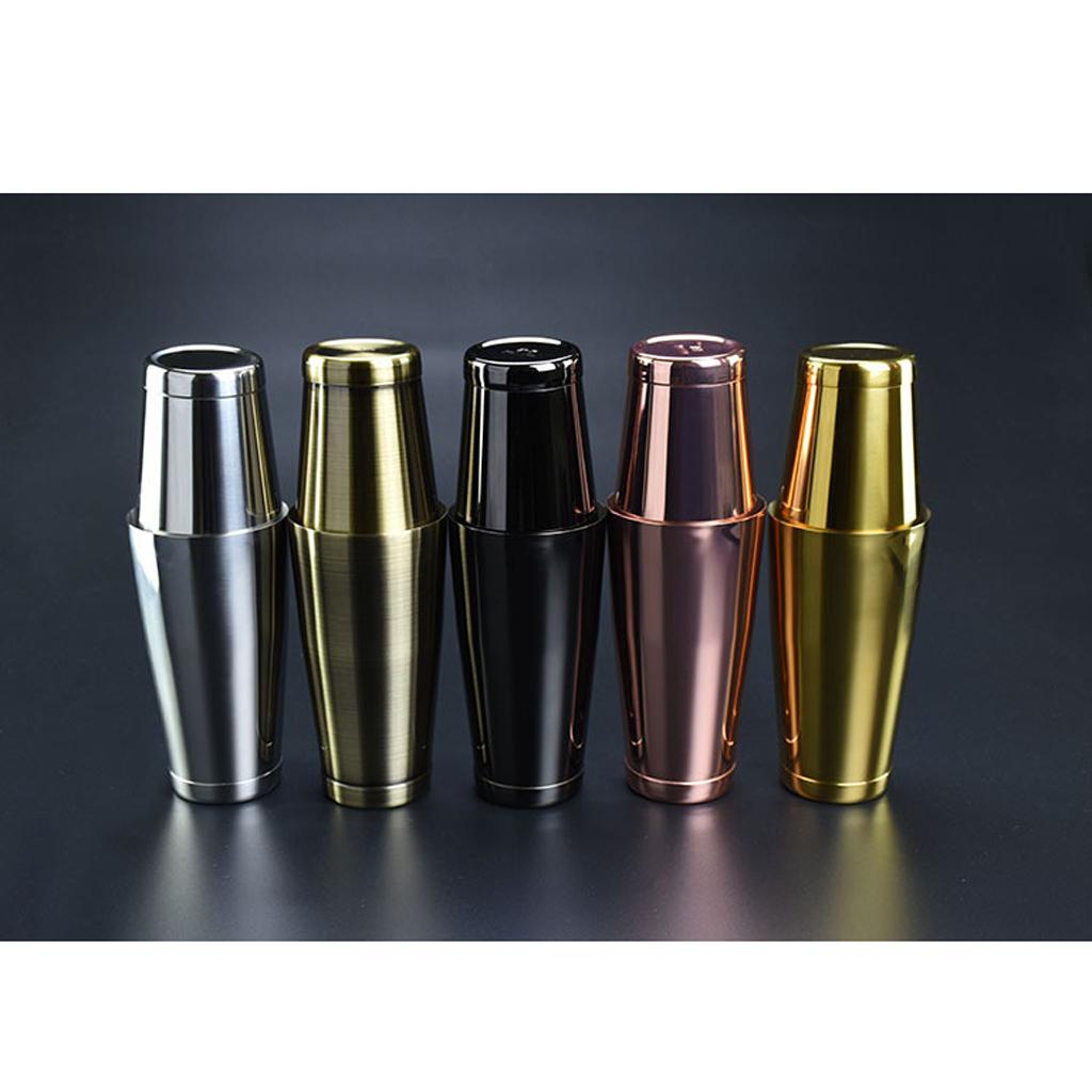 Boston Shaker Set - Paslanmaz Çelik Teneke Bar Shaker Seti