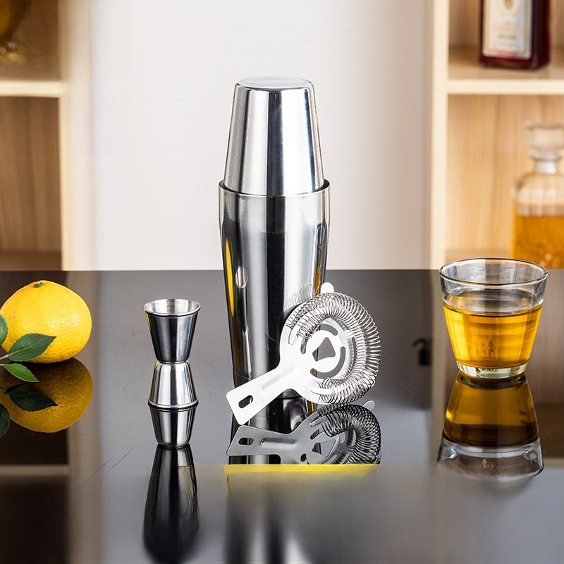 Boston Shaker Set - Paslanmaz Çelik Bar Seti Kokteyl Shaker