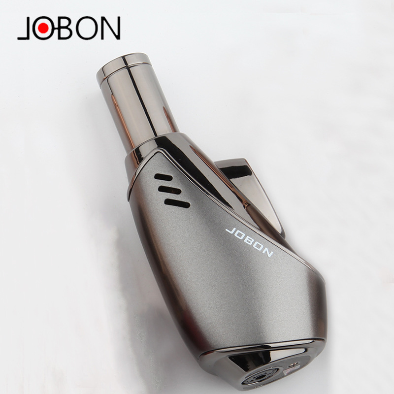 Smoking Gun Kit - Jobon Rüzgar Geçirmez Mavi Alev Çakmak