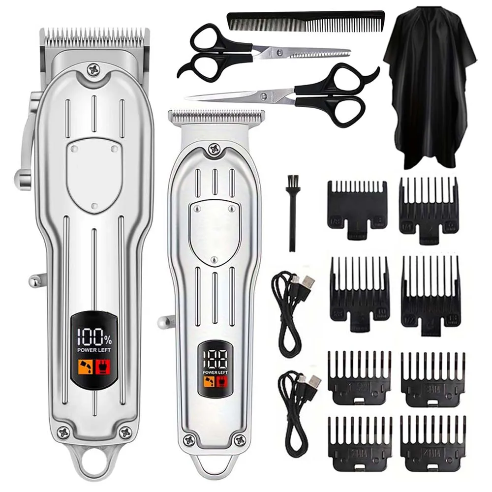 Home Barbershop - Elektrikli Saç Kesme Makinesi Ekranlı Dijital