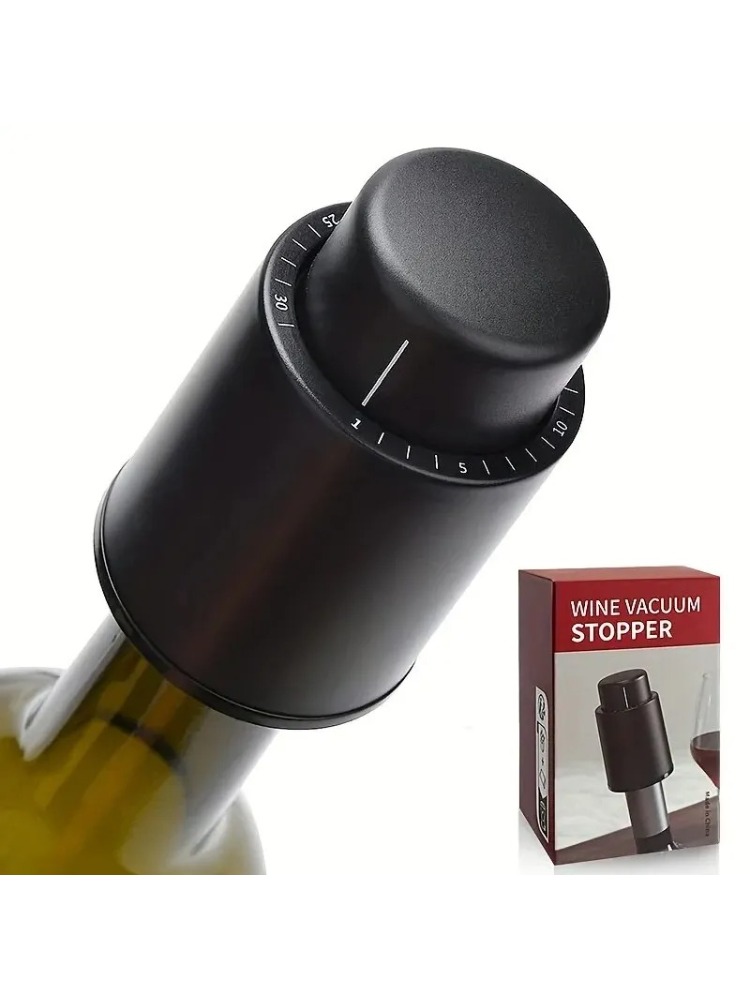 Wine Preservation Pump - Vakum Pompası Şarap Koruyucu Kapak Stoper