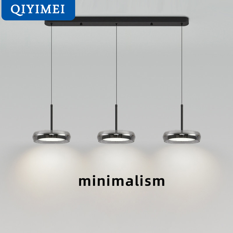 Home Bar And Counter - Restoran Üç Başlı Sarkıt Aydınlatma Minimalist