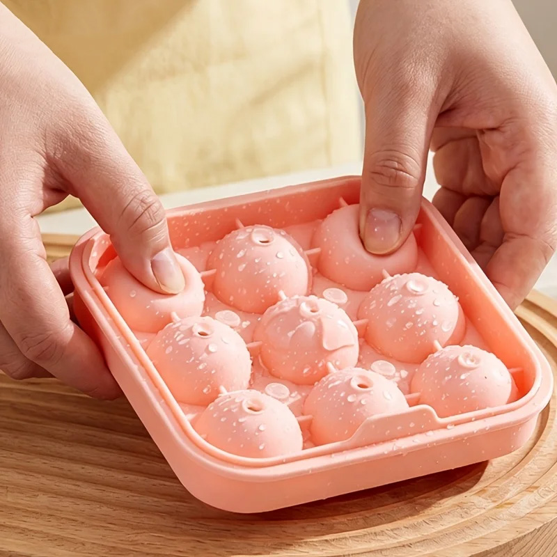9 delikli silikon futbol topu/ - Ice Mold Sphere incelemesi ve fiyatı