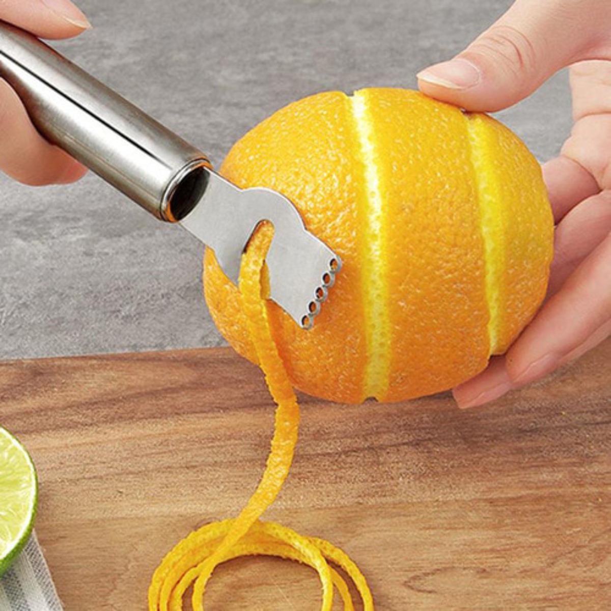 Gümüş Limon Rendeleyici/Ayrıkl - Peeler Channel Knife incelemesi ve fiyatı