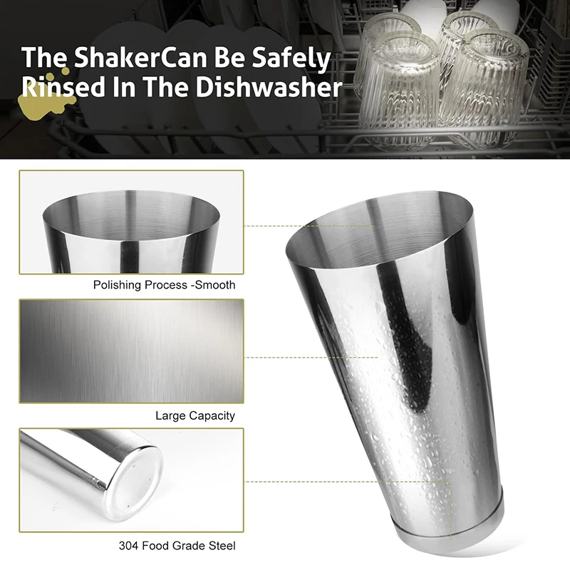 Boston Kokteyl Shaker Seti 18  - Boston Shaker Set incelemesi ve fiyatı