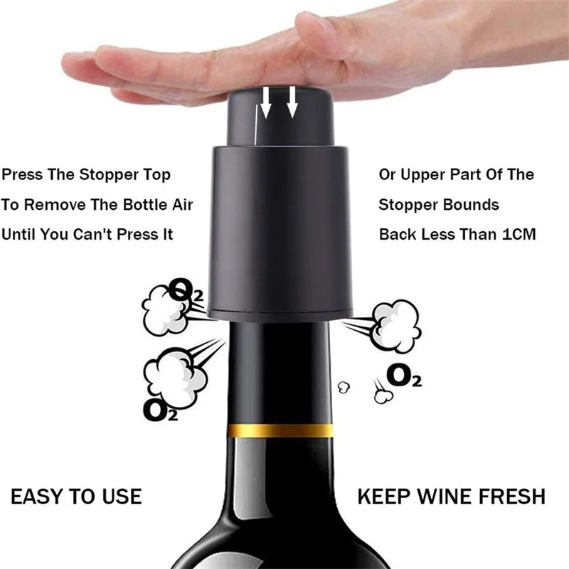 Zaman ölçeği kaydı ile vakum ş - Wine Preservation Pump incelemesi ve fiyatı