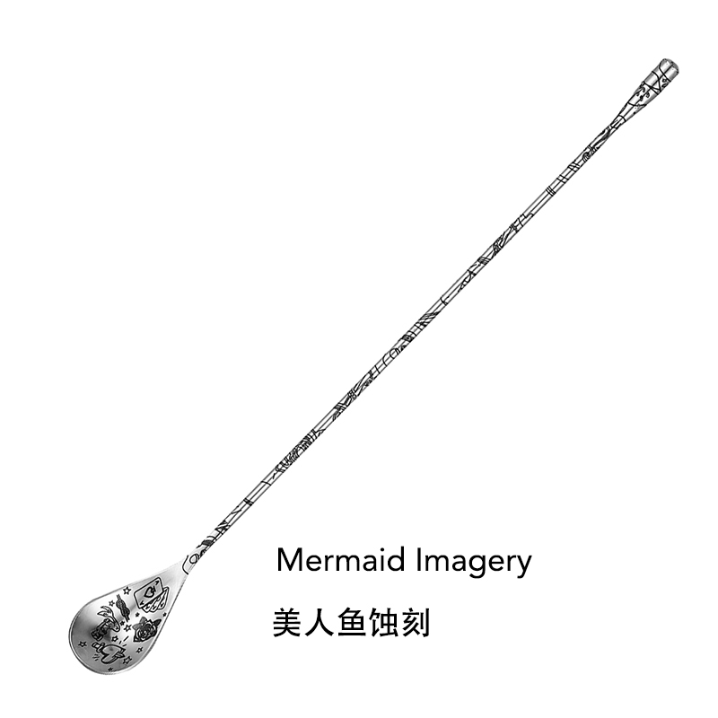 30 cm/40 cm/50 cm Gözyaşı Kokt - Bar Spoon Twisted incelemesi ve fiyatı