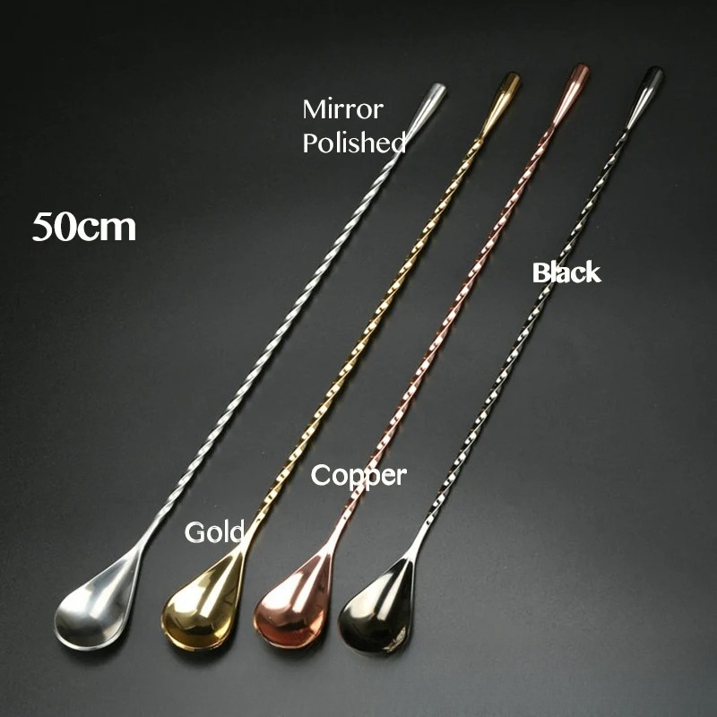 50cm Kokteyl Bar Kaşığı 304 Pa - Bar Spoon Twisted incelemesi ve fiyatı