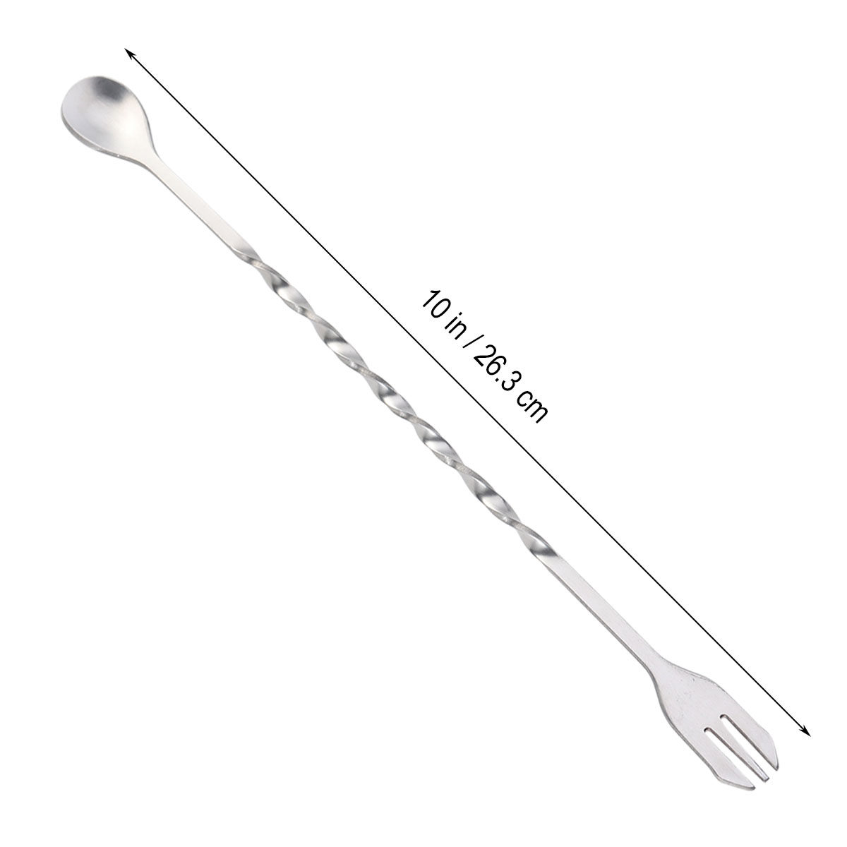 304 Paslanmaz Çelik Kokteyl Ça - Bar Spoon Twisted incelemesi ve fiyatı