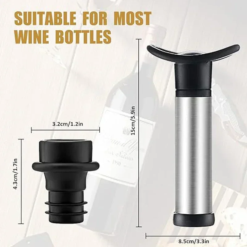 Şarap folyo açacakları ile vak - Wine Preservation Pump incelemesi ve fiyatı