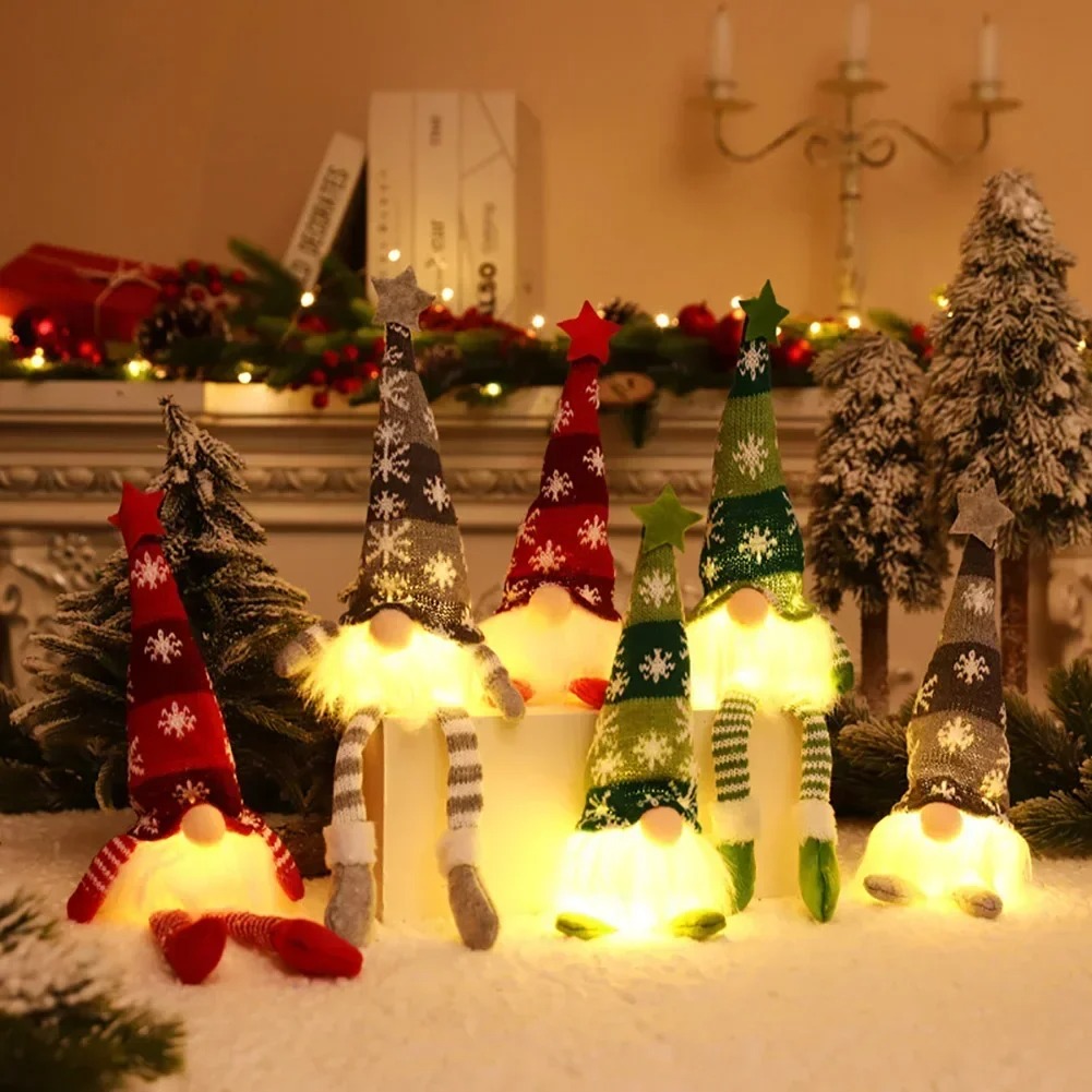 LED Noel Gnome Yüzü Olmayan Be - Home Bargains incelemesi ve fiyatı
