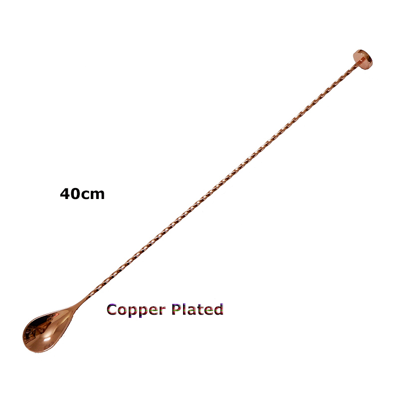 Ücretsiz kargo 40cm paslanmaz  - Bar Spoon Twisted incelemesi ve fiyatı