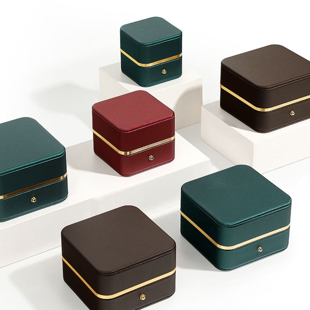 Moda PU Deri Kare Yüzük Kutusu - Bar Cart Gold incelemesi ve fiyatı