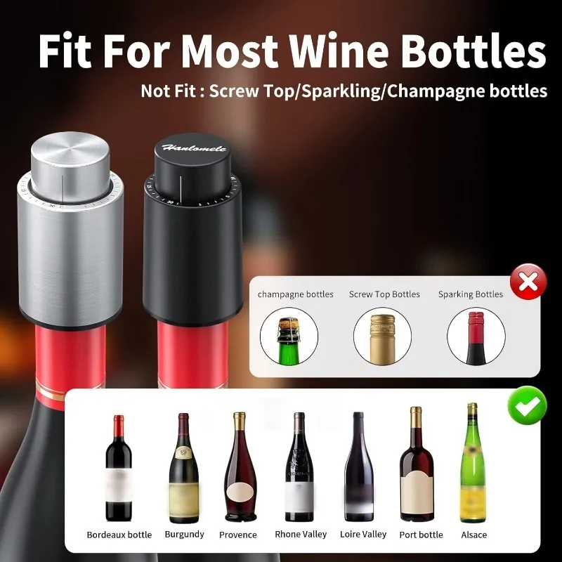 Şarap Şişesi Tıpaları Vakumlu  - Wine Preservation Pump incelemesi ve fiyatı