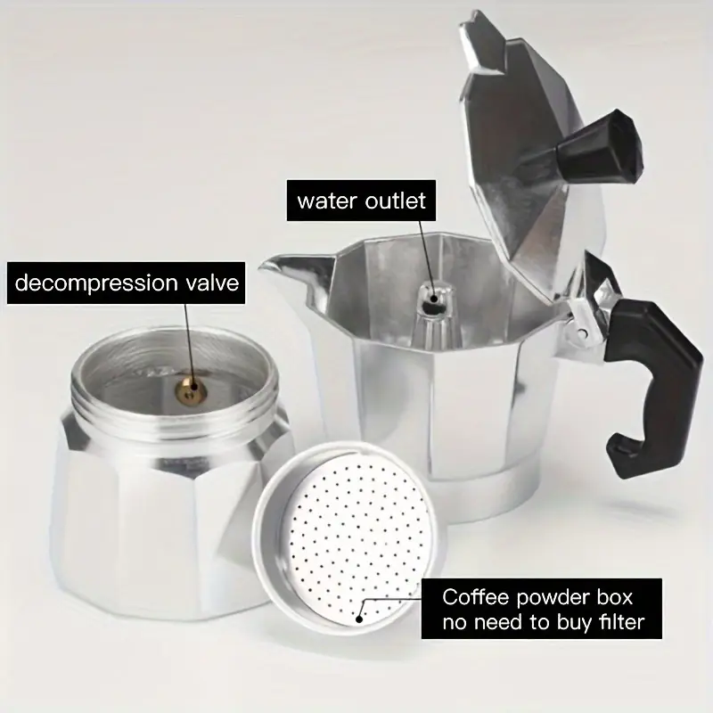 Klasik Alüminyum Moka Pot 50-3 - Home Barista incelemesi ve fiyatı