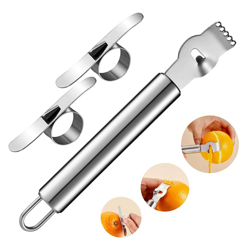 3 adet limon zester rende port - Peeler Channel Knife incelemesi ve fiyatı