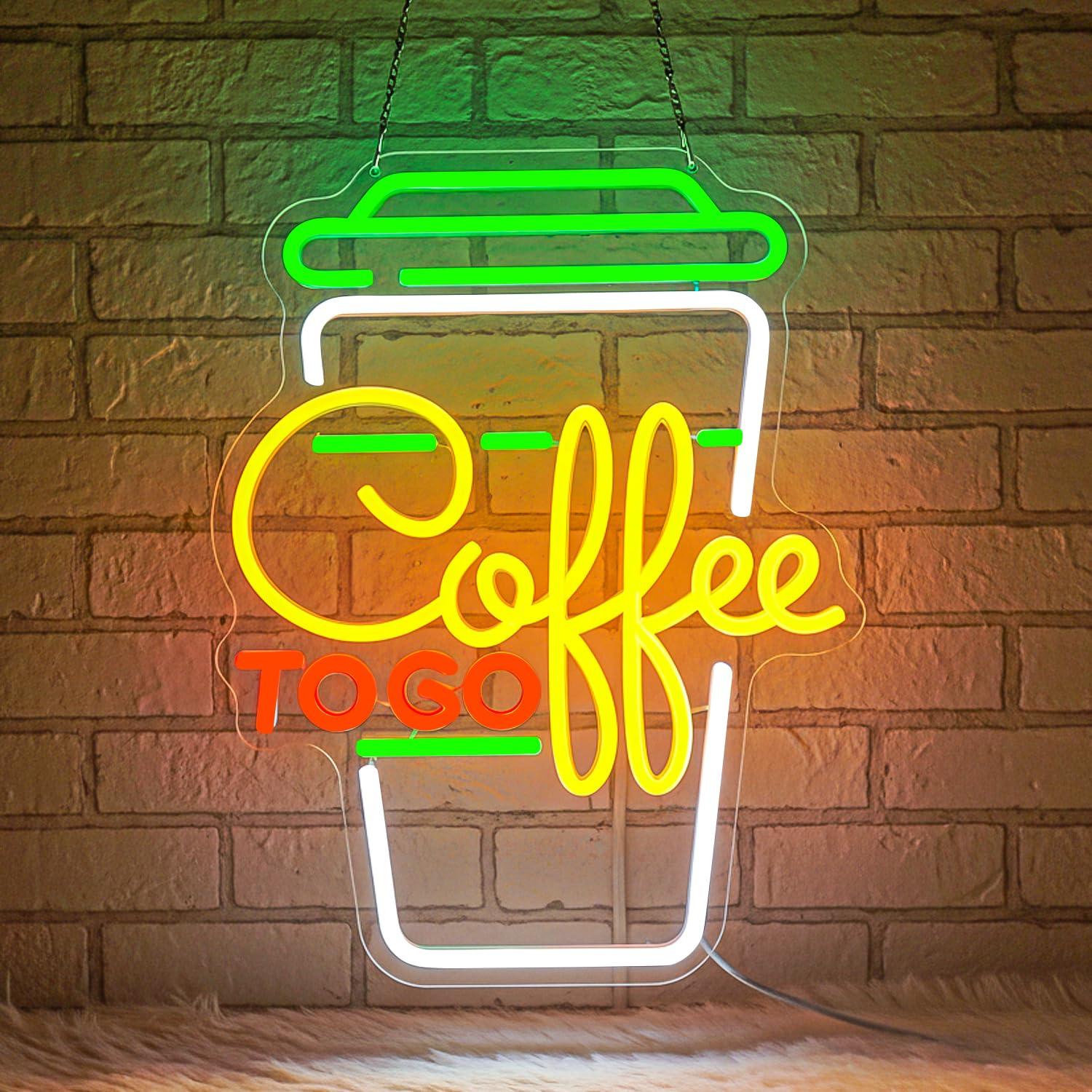 Kahve Neon Tabelası USB Kısıla - Home Bar And Restaurant incelemesi ve fiyatı