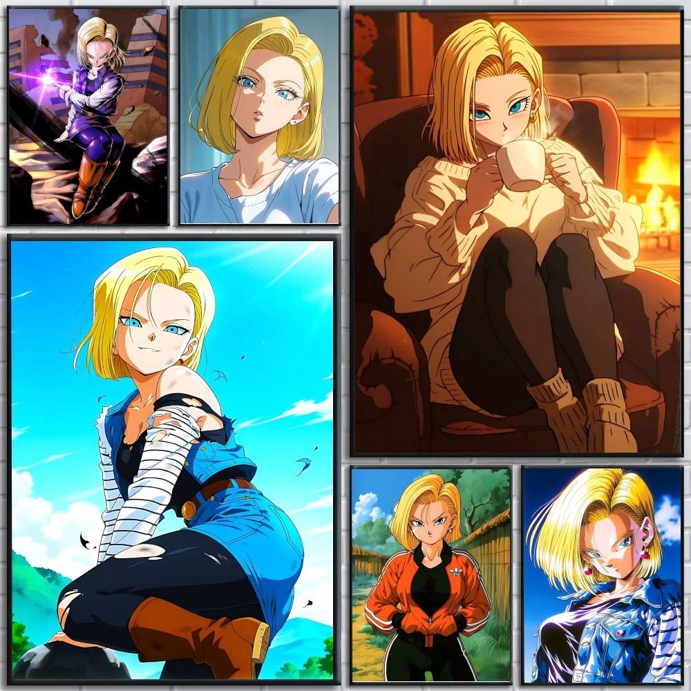 Anime DRAGON BALL Android 18 p - Home Bar Android incelemesi ve fiyatı