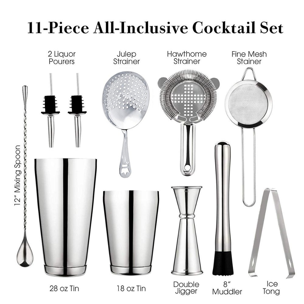 Kokteyl Shaker Bar Seti: 2 Ağı - Boston Shaker Set incelemesi ve fiyatı