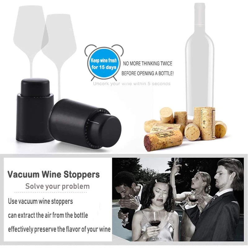Vakumlu Şarap Şişesi Tıpası Mü - Wine Preservation Pump incelemesi ve fiyatı